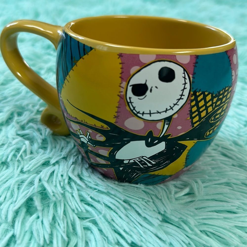 The Nightmare before Christmas jack and sally ceramic Mug 16oz Halloween mug